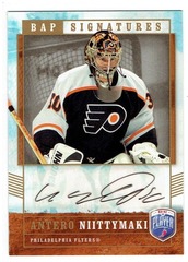 2006-07 Upper Deck Be a Player BAP Signatures Antero Niittymaki #AN Auto